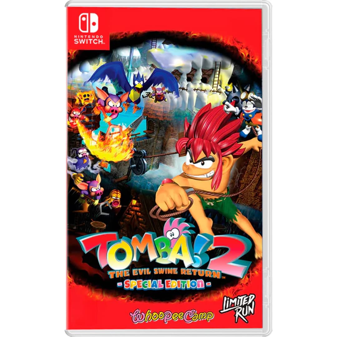 Limited Run Nintendo Switch Tomba 2 Evil Swine