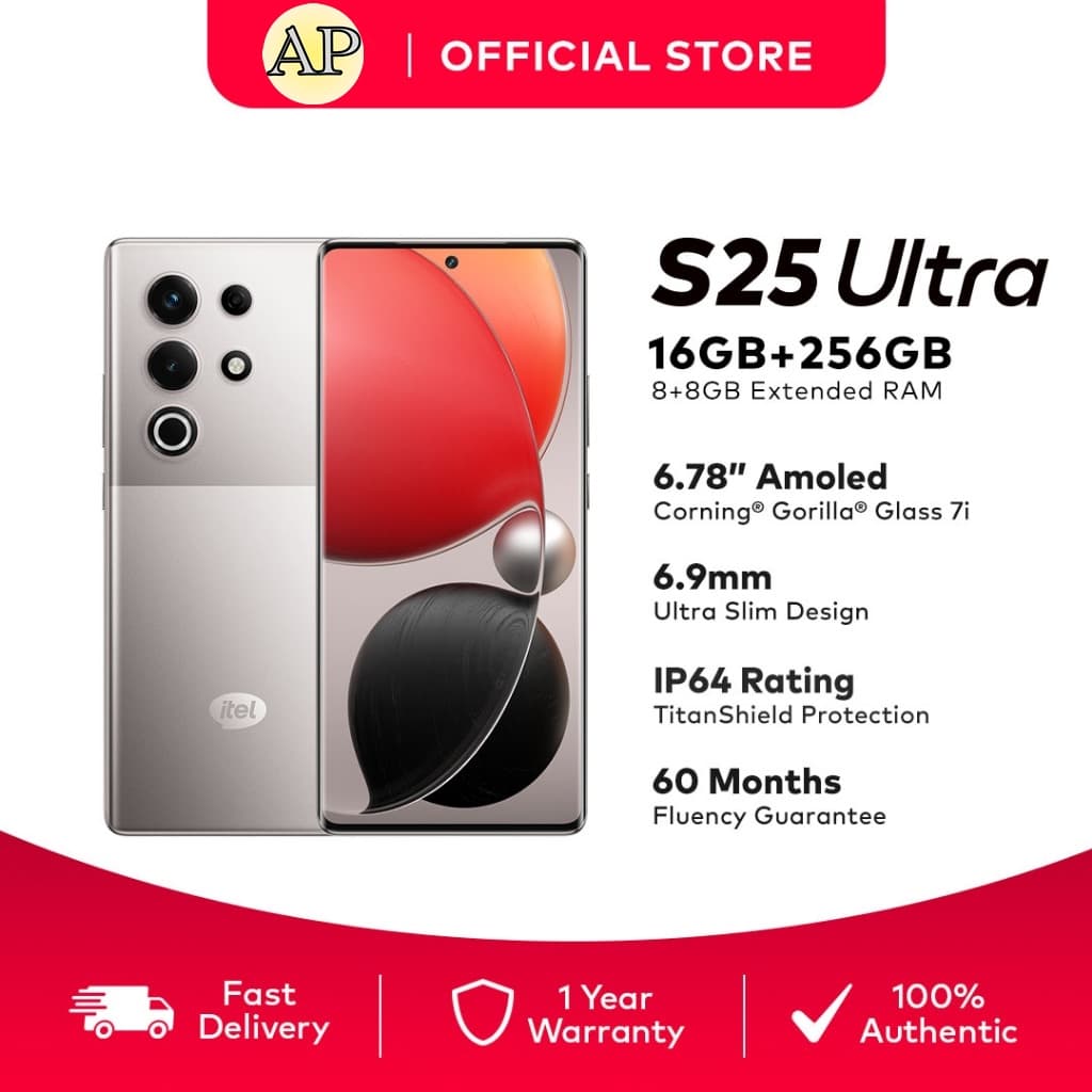 Branded and authentic Ap Itel Samsung s25 Ultra