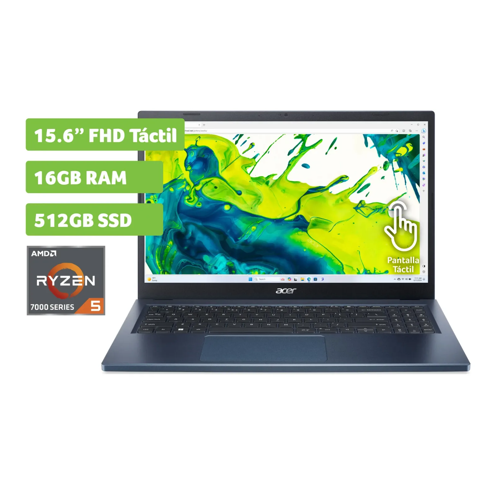 Acer Aspire 3 a315 24pt 5 512 gb ssd
