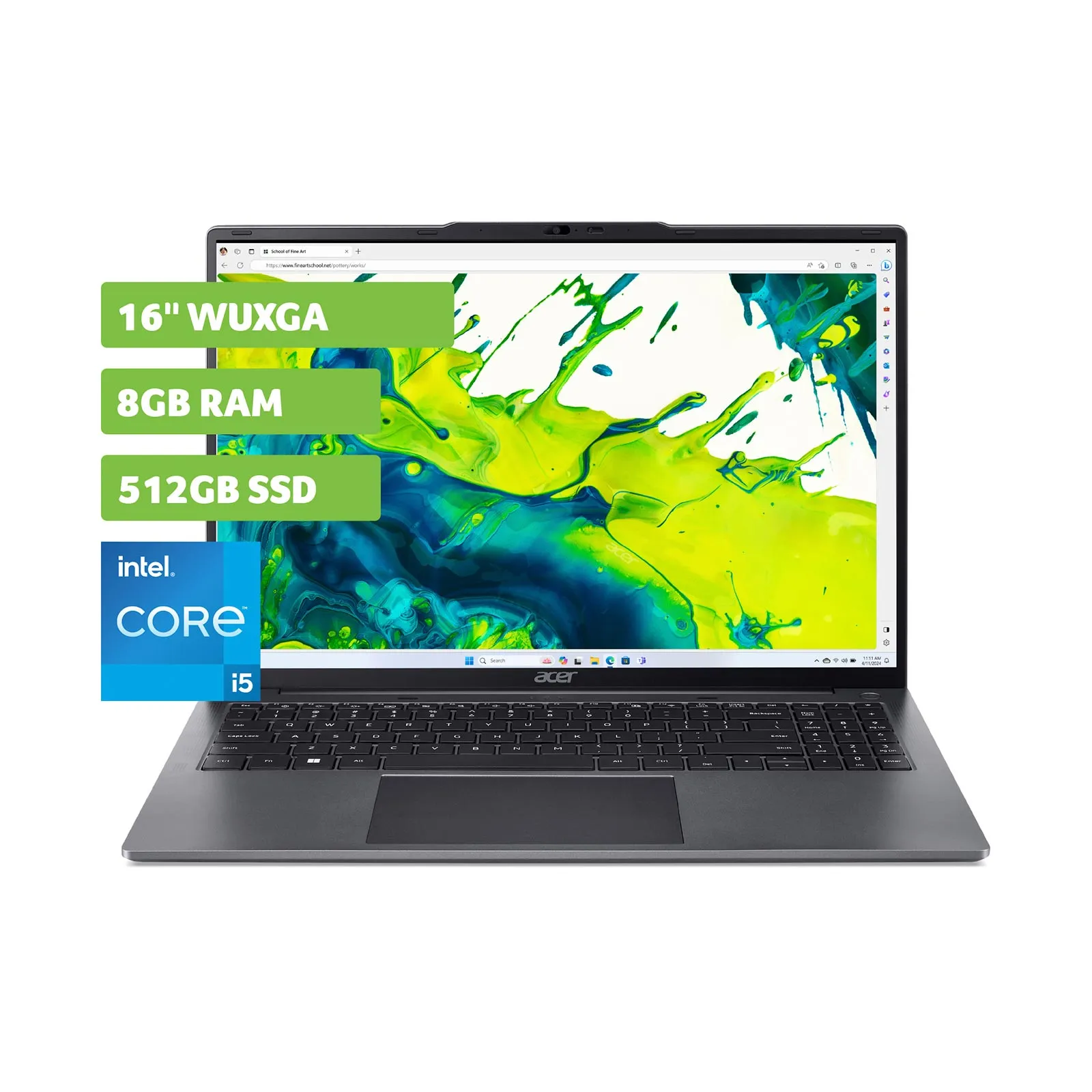 Acer Aspire Lite 16 512 gb ssd