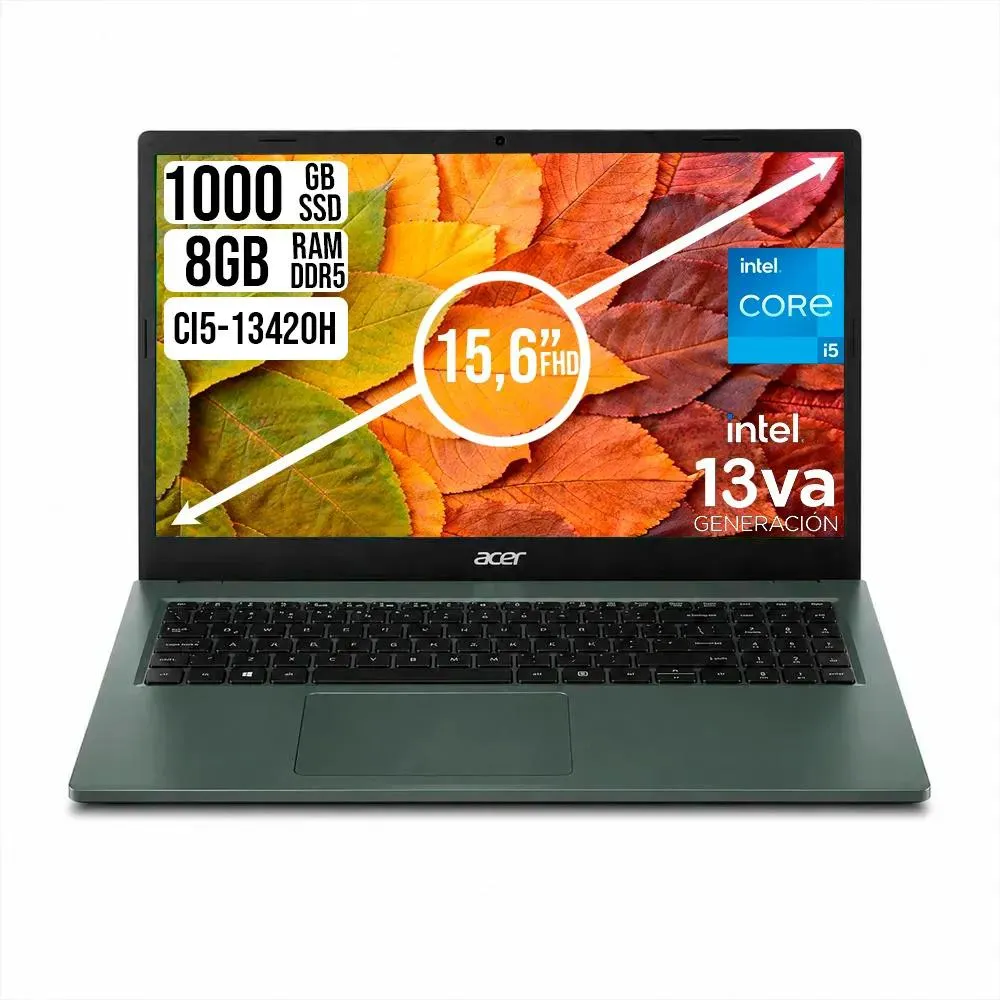 Acer Aspire Repotenciado i5 13420h 156 1.1 tb a 2 tb