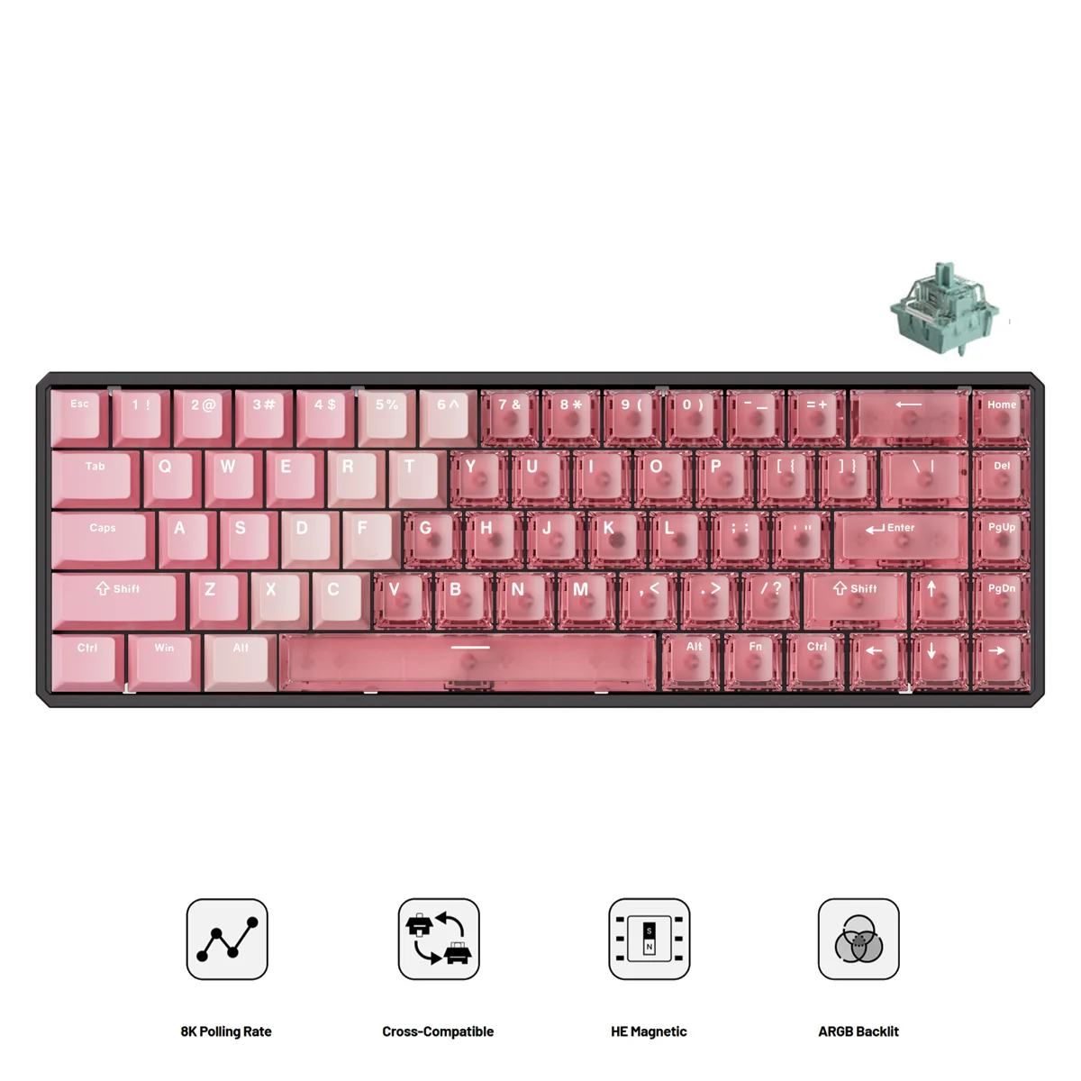 Akko mod68 He Aluminum Case Wired