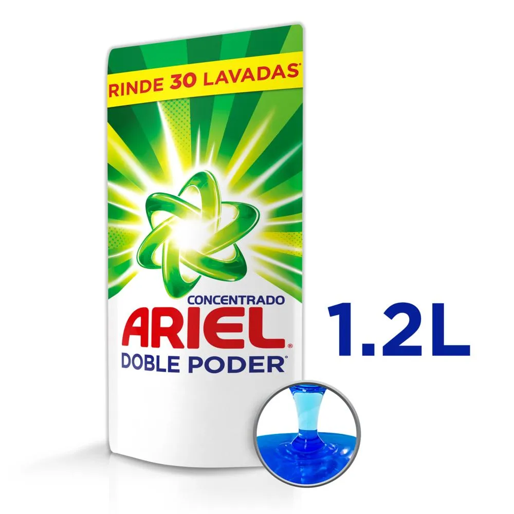 ARIEL Detergente Liquido Limpieza 1 2l ARIEL Detergente Liquido Limpieza 1 2l