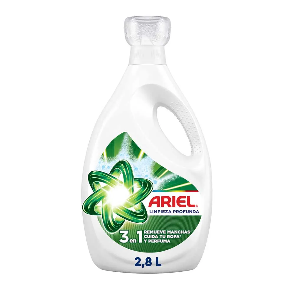 ARIEL Detergente Liquido Limpieza 2 8l