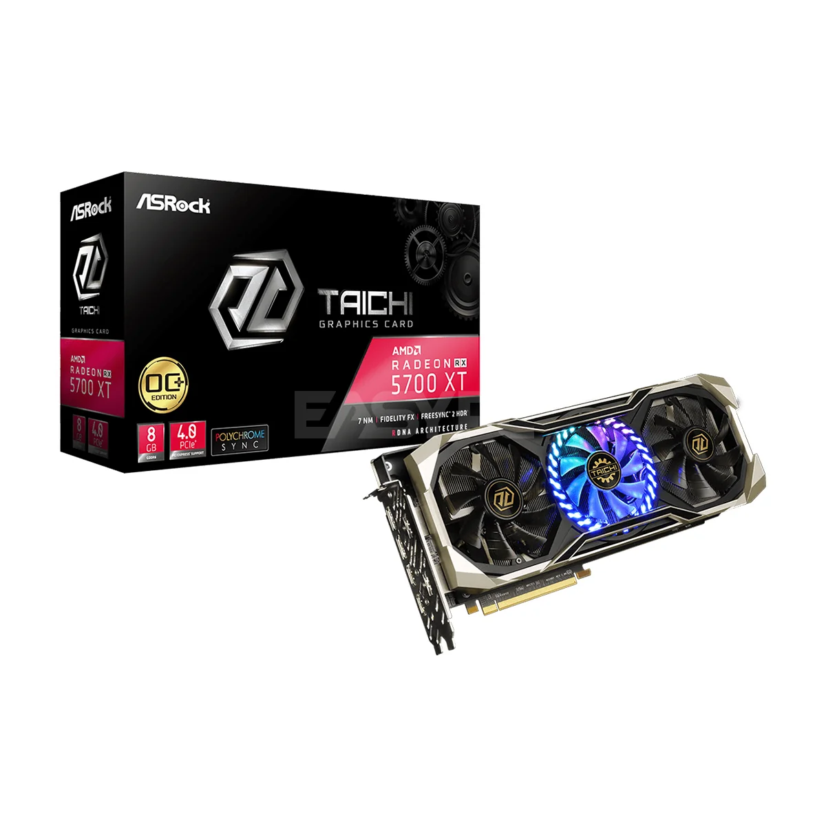 Asrock Rx 5700xt Taichi Oc Gamingvideocard 8 GB