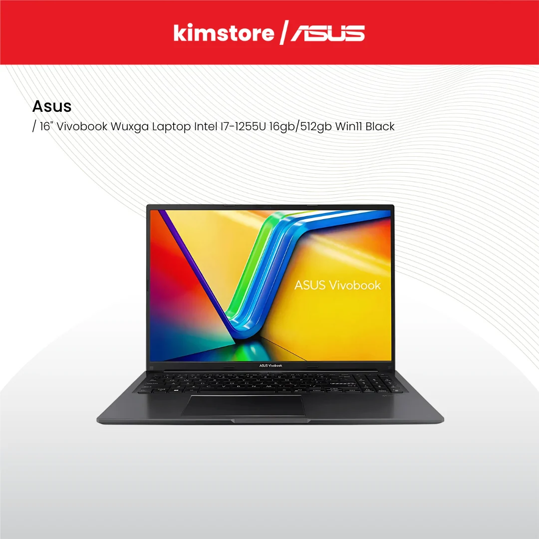 Asus 16 Vivobook Wuxga i7 1255u 512 GB