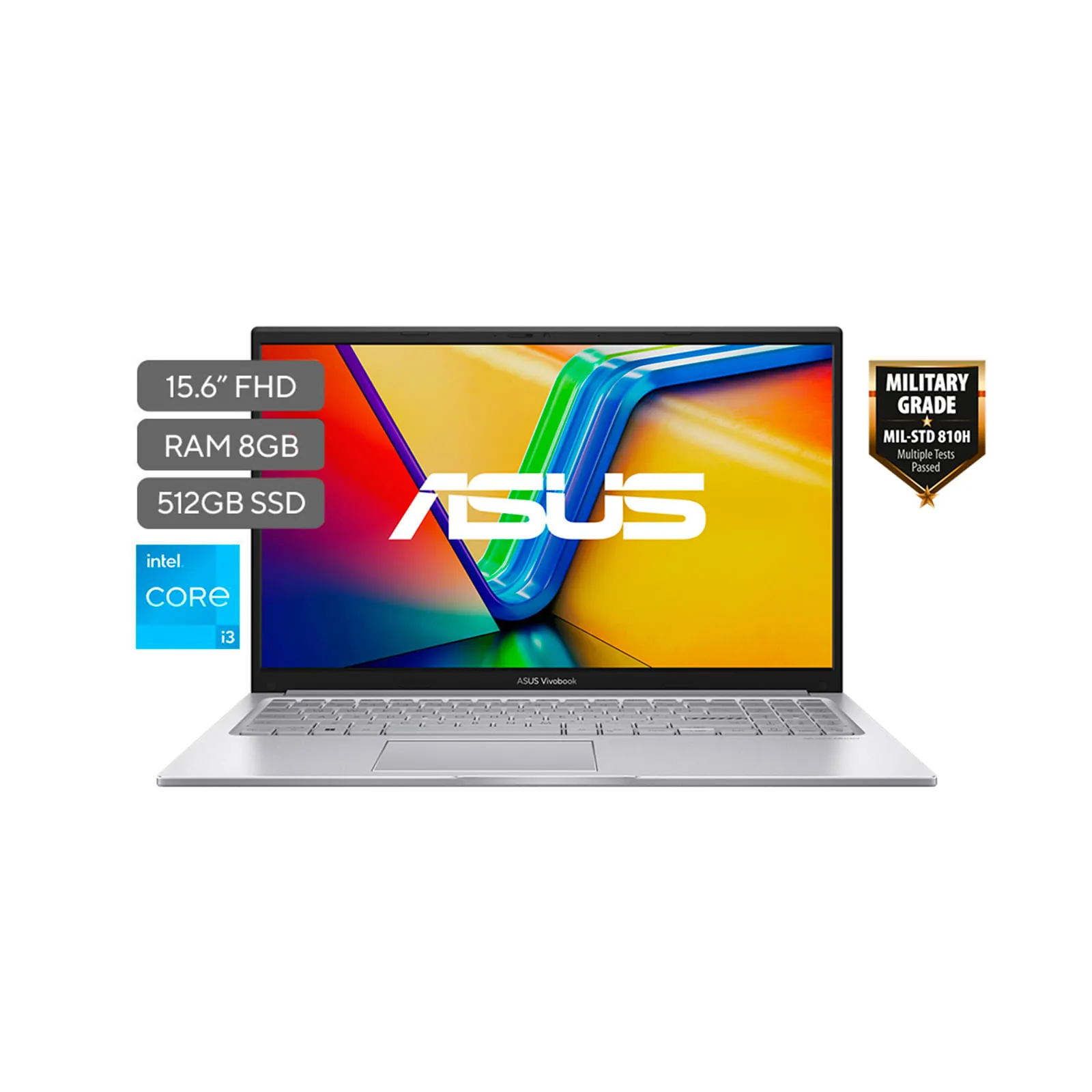 Asus Portatil Vivobook x1504va De 15 512 gb ssd
