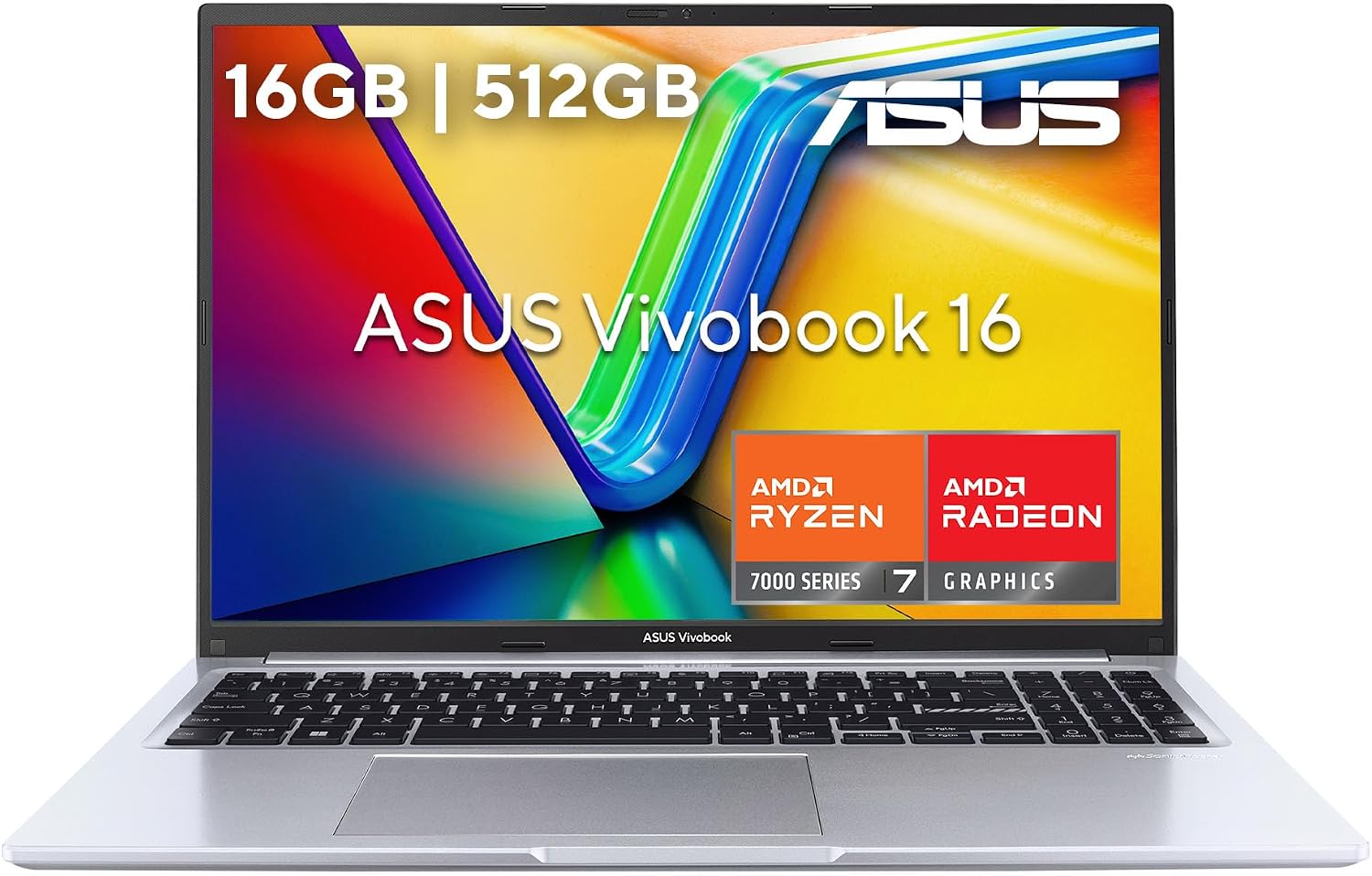 Asus Vivobook 16 Procesador 7-7730u Wuxga 512 GB