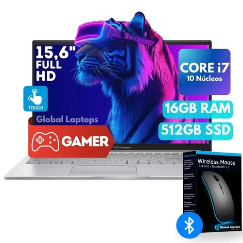 Asus Vivobook Gamer Core i7 1255u 512 GB