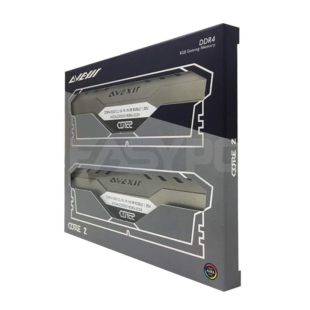 AVEXIR 2 2x8 3200mhz ddr4 2c2b 16 GB