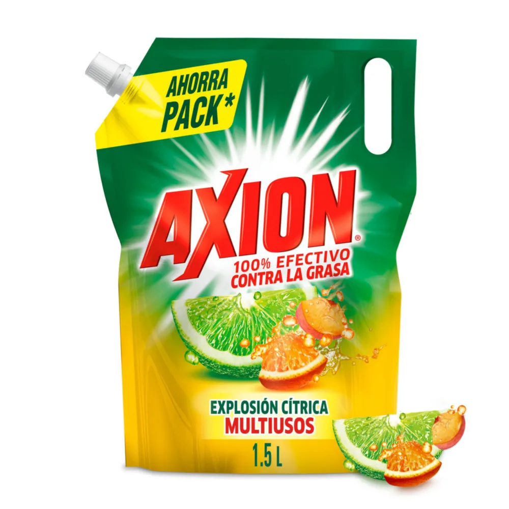 AXION Lavaplatos Liquido Explosion Citrica Doypack