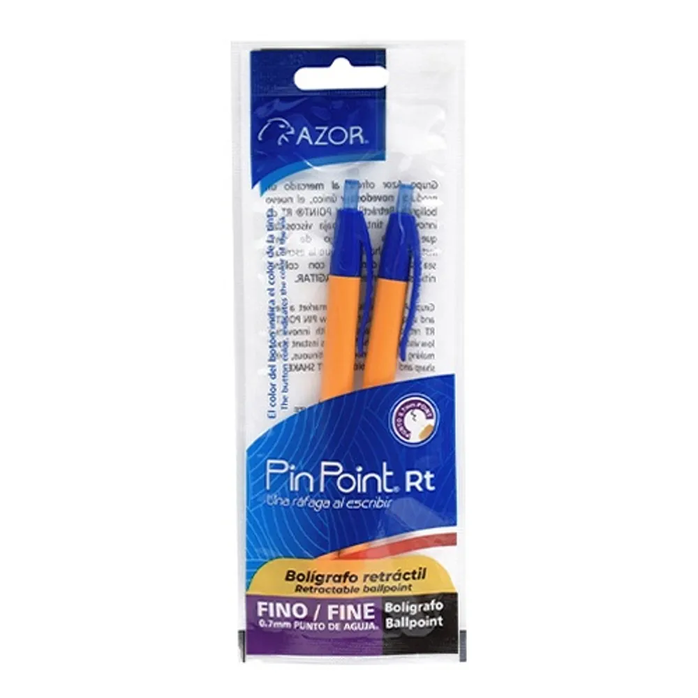 Azor Boligrafos Pin Point Fino 2