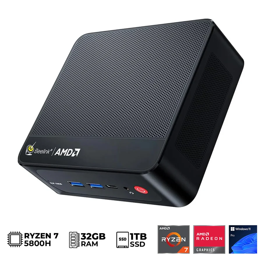 BEELINK ser5 Pro 7 Pro 5850u 32gb ram + 1tb ssd BEELINK ser5 Pro 7 Pro 5850u 32gb ram + 1tb ssd
