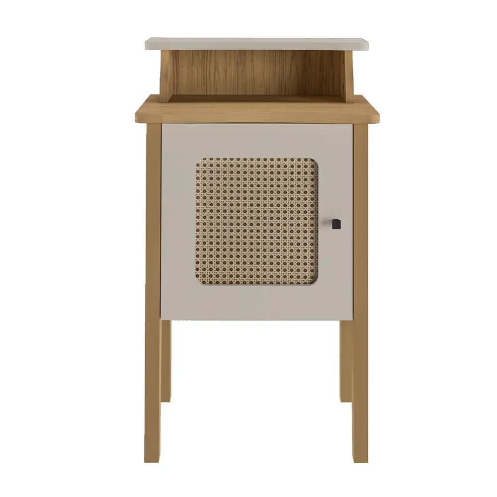 BERTOLINI Mesa Lateral Charlotte Diseno Roble
