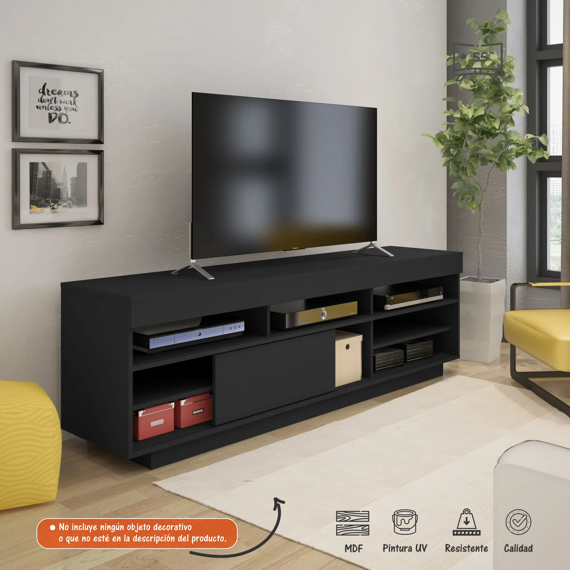 BERTOLINI Mueble De TV 55 Color