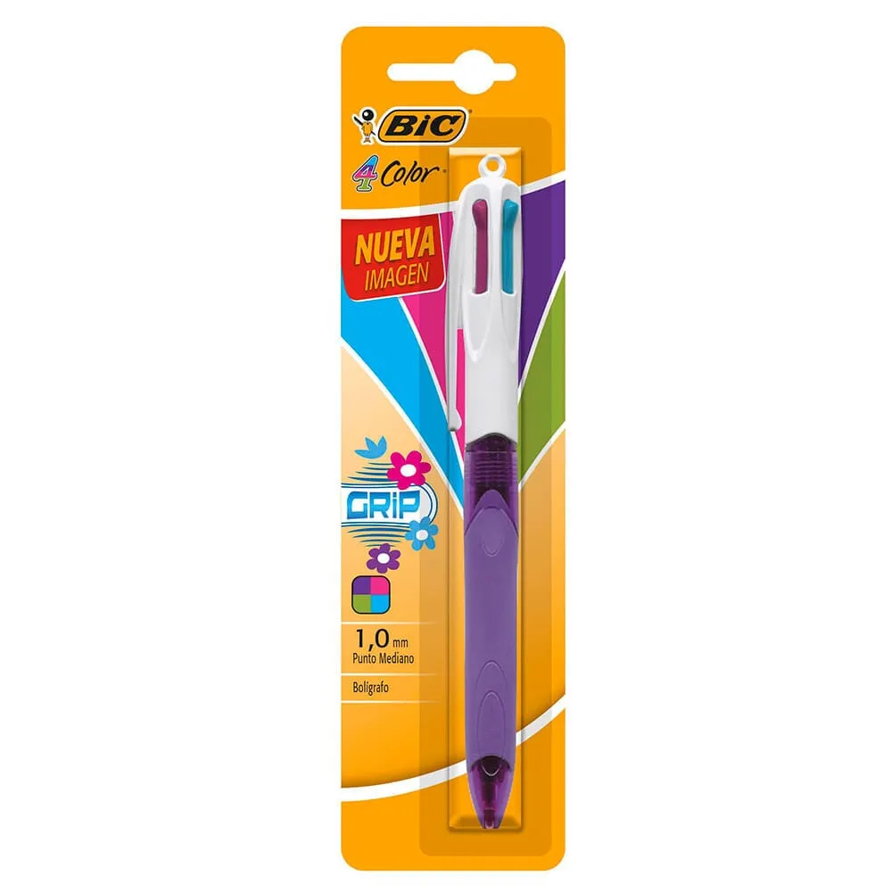 Bic Boligrafo Multicolor Fashion Colours 4