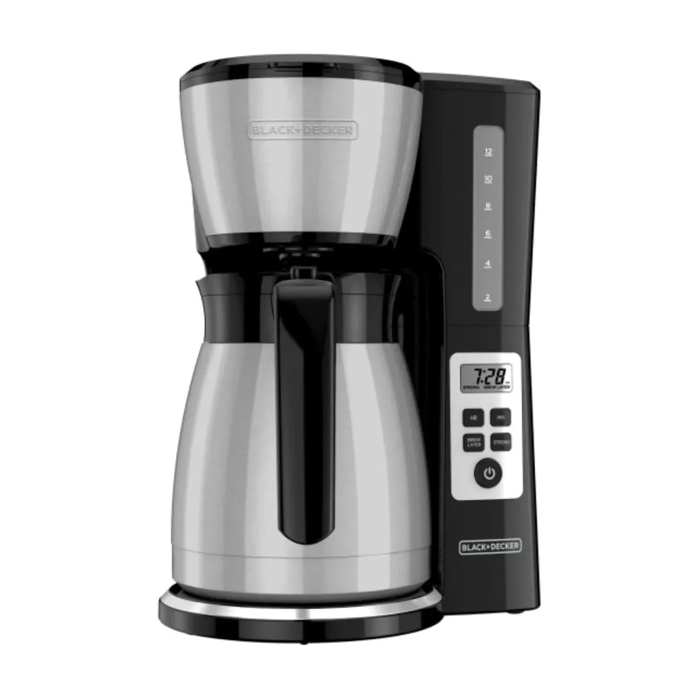 BLACK+DECKER Cafetera Black+decker Termica 12 Tazas 12 tazas BLACK+DECKER Cafetera Black+decker Termica 12 Tazas 12 tazas