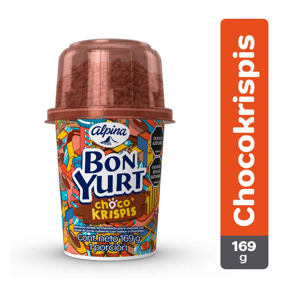 BON YURT Alimento Lacteo Bon Yurt Choco refrigerado BON YURT Alimento Lacteo Bon Yurt Choco refrigerado