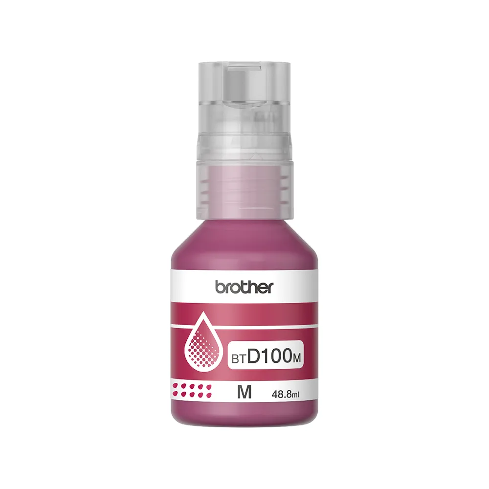 BROTHER Tinta btd100m Impresora Botella Alta