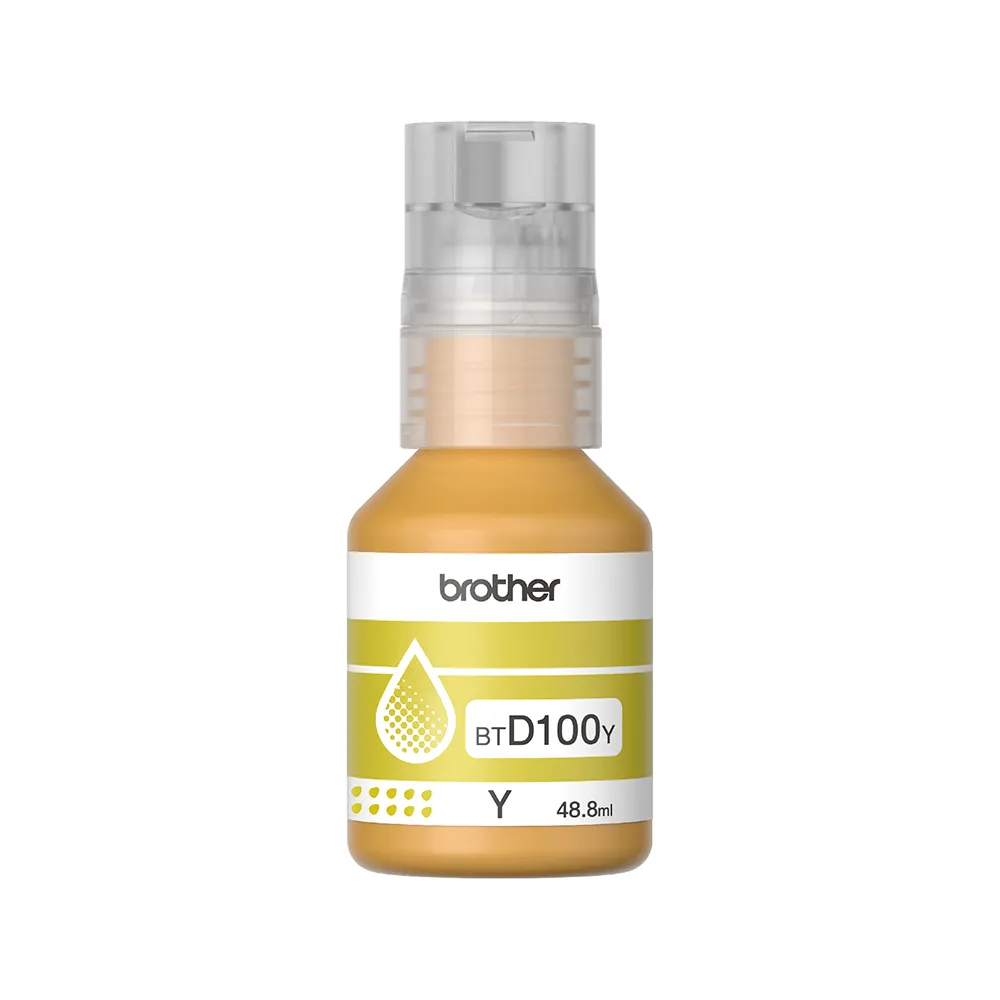 BROTHER Tinta btd100y Impresora Botella Impresion