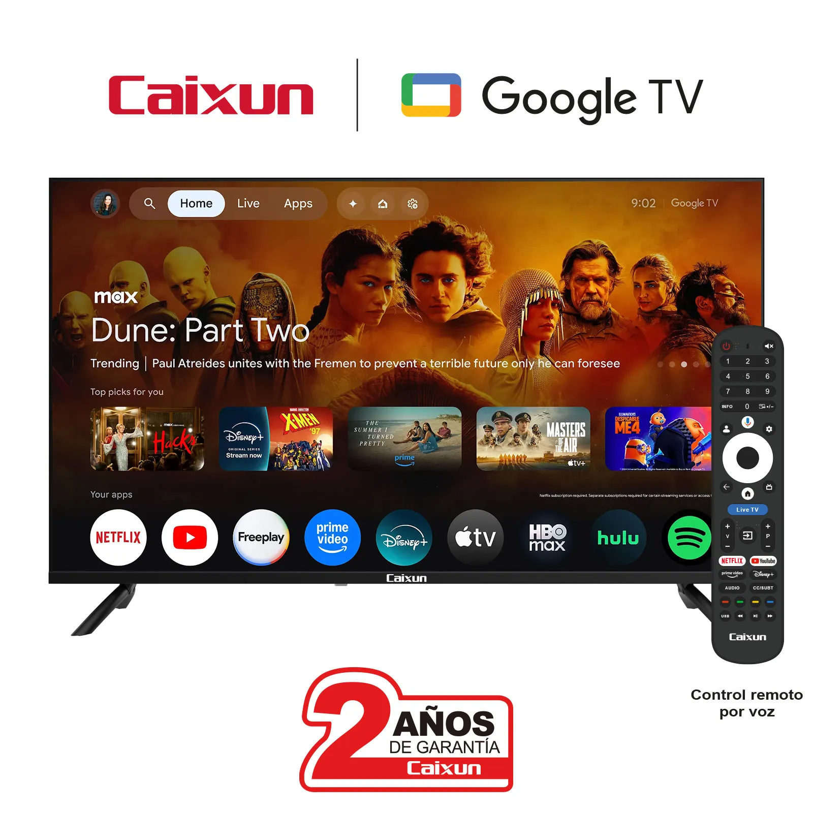 CAIXUN Televisor De 40” Smart