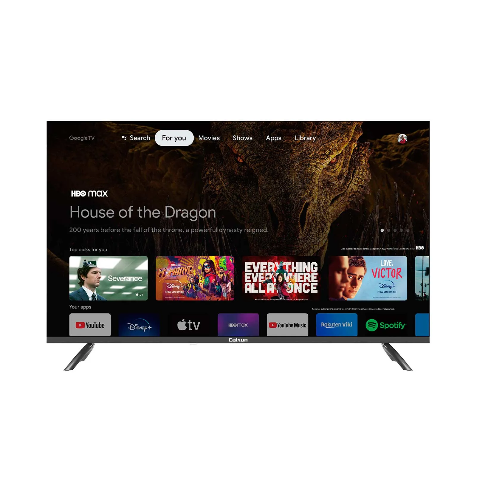 CAIXUN Televisor De 43 Smart Google