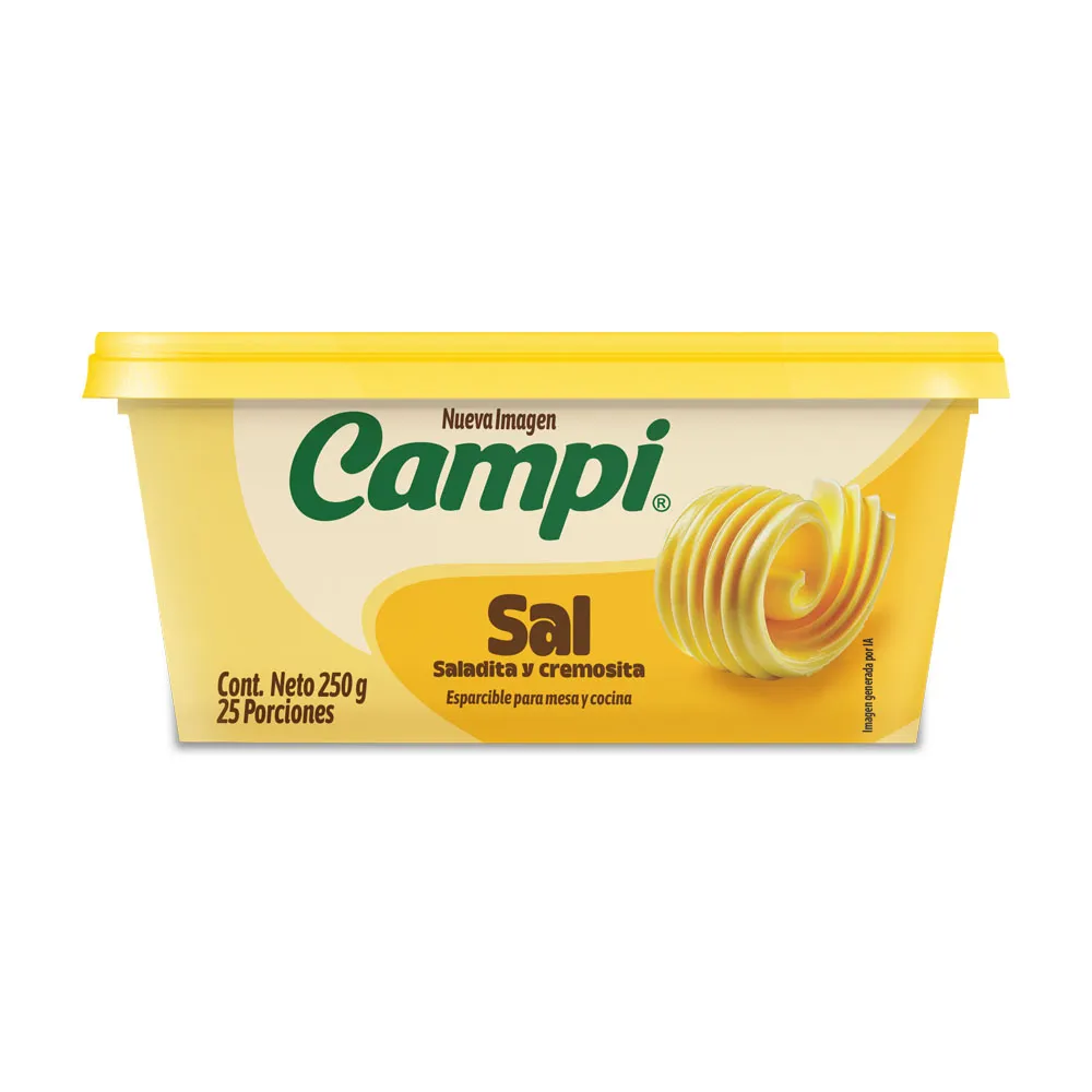 CAMPI Margarina Sal 250g refrigerado