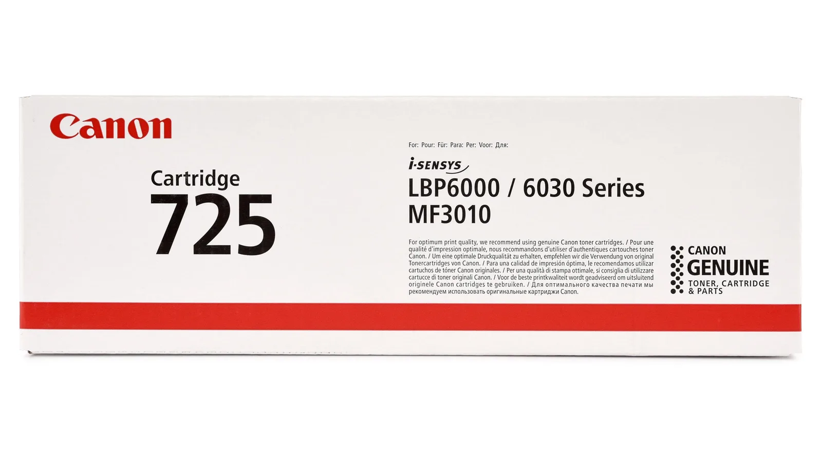 CANON Cartridge 725 Blk lbp6020