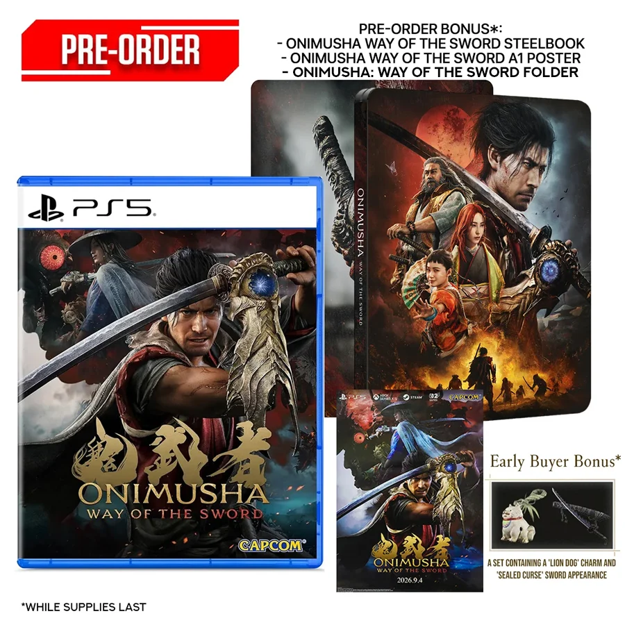 CAPCOM ps5 Onimusha Way Of Sword Pre