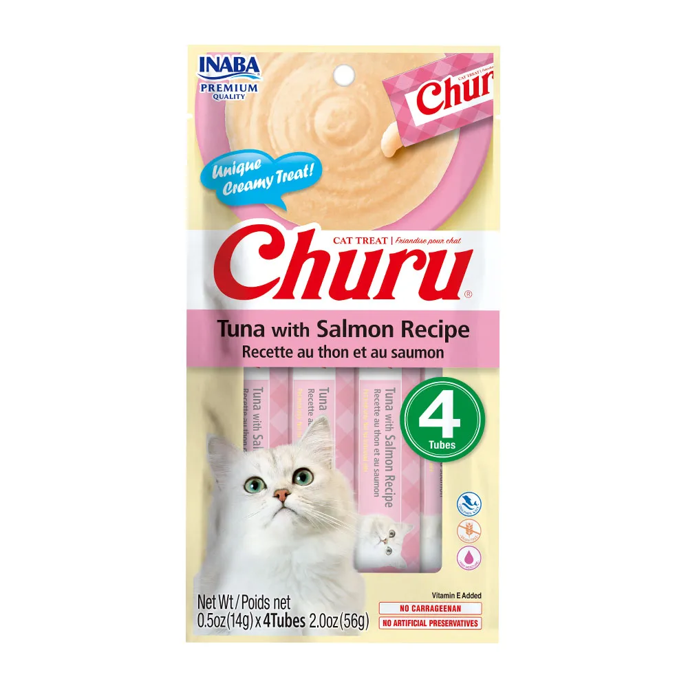 CHURU Snack Cat Treat Tuna Salmon