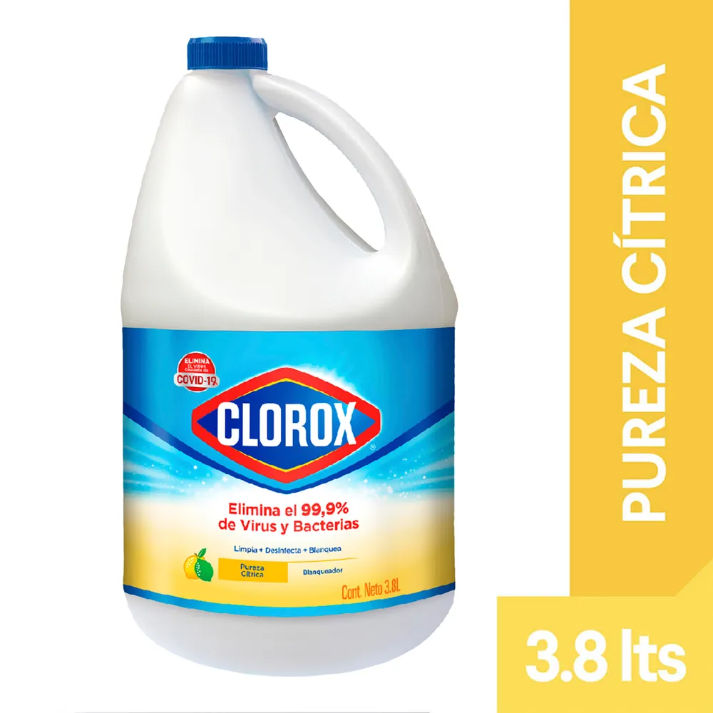 Clorox Blanqueador Pureza Citrica Botella 3