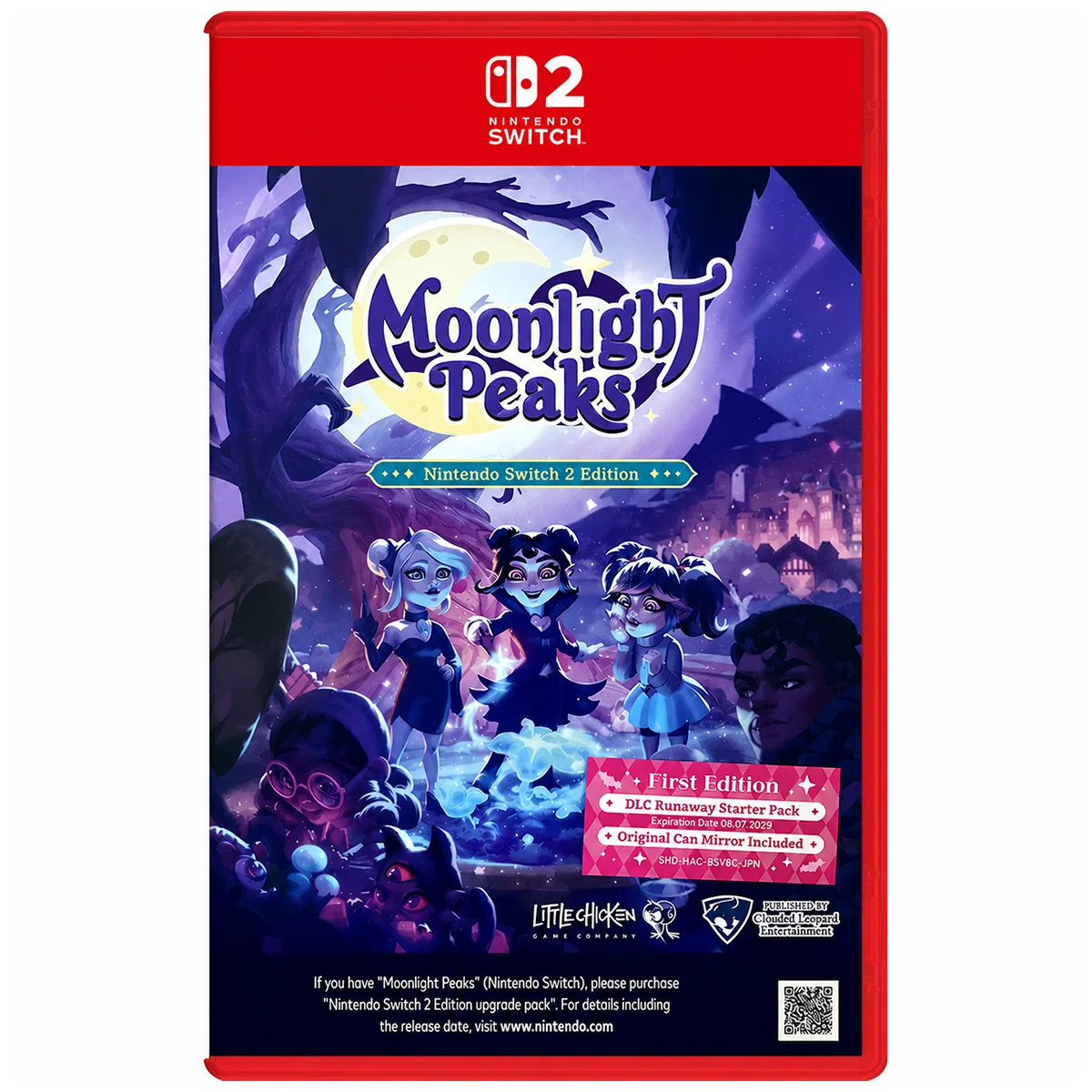 Clouded Leopard Entertainment Nintendo Switch 2 Moonlight Peaks Sea