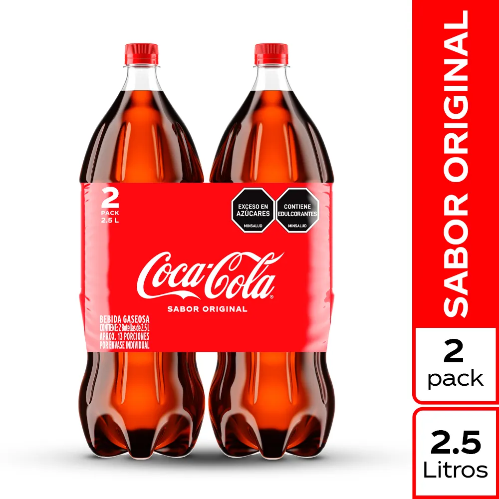 Coca-Cola Gaseosa Coca Cola 2 5l