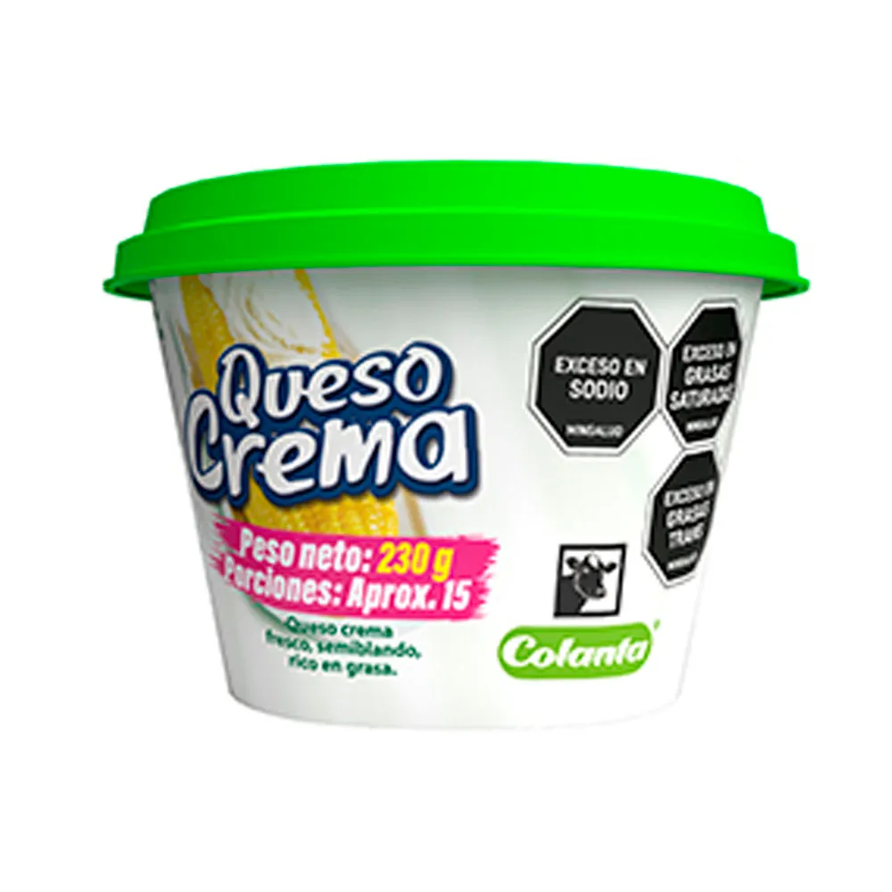 COLANTA Queso x230g refrigerado