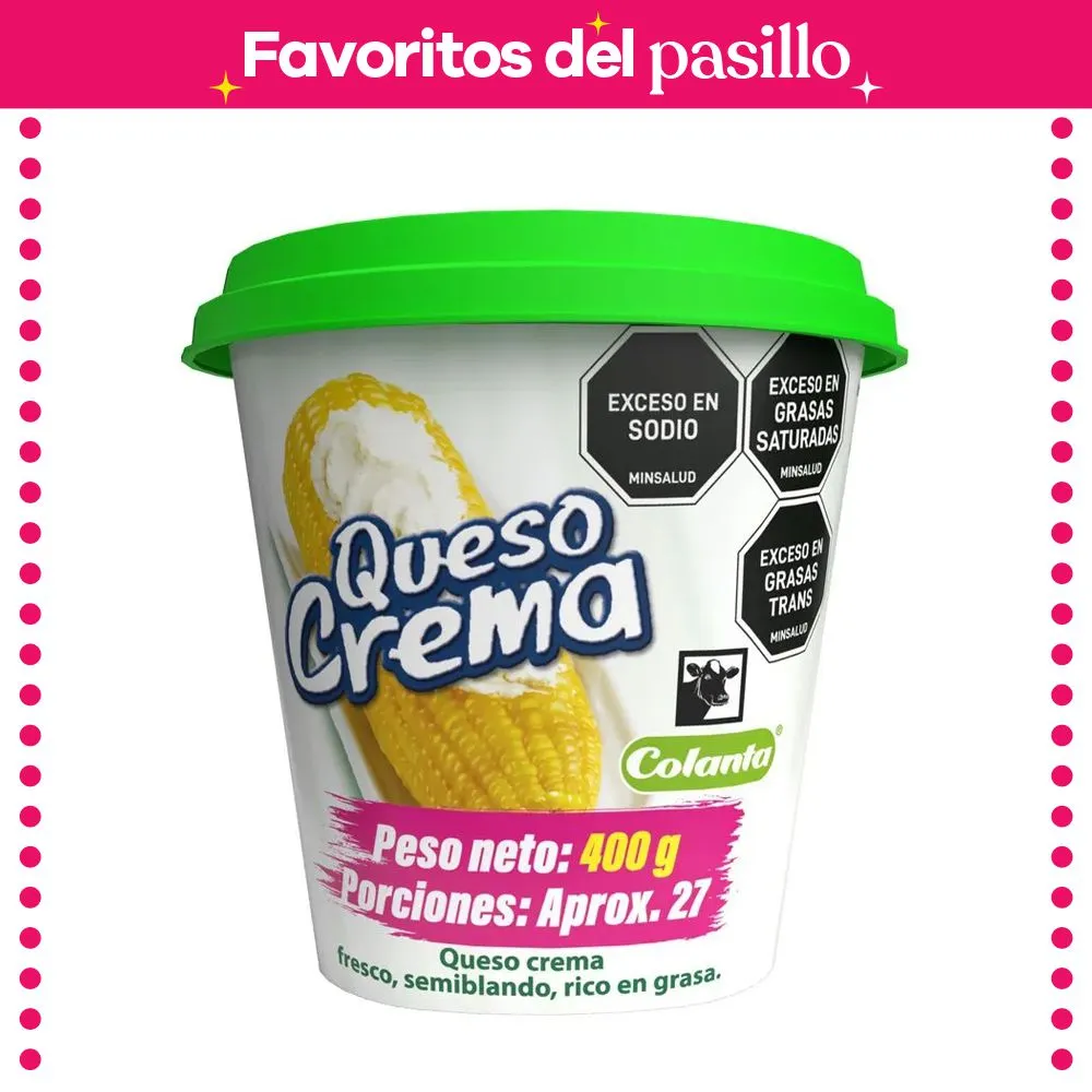 COLANTA Queso x400g refrigerado