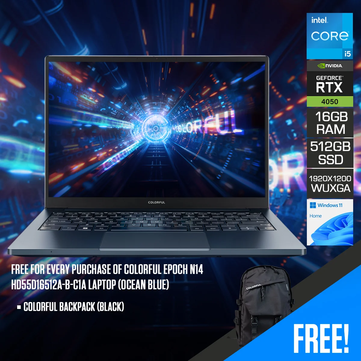 Colorful Epoch n14 hd55d16512a B c1a 512 GB