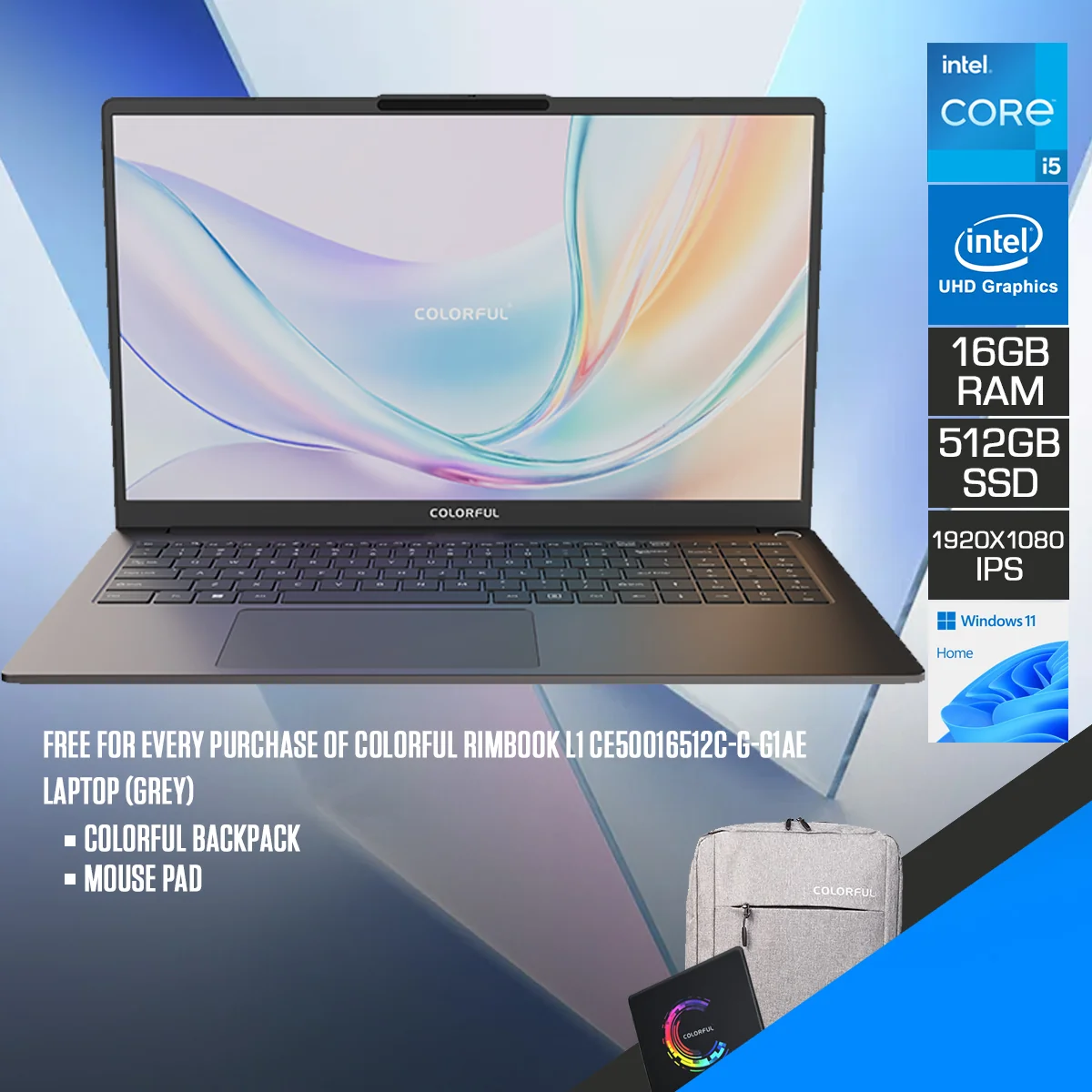 Colorful Rimbook l1 ce50016512c G g1ae 512 GB