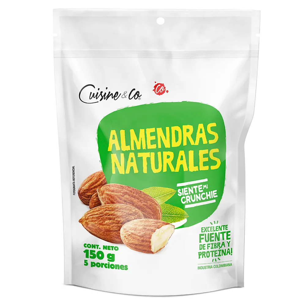 CUISINE & CO NBE MP Almendras Cuisine&co Naturales 150g seco CUISINE & CO NBE MP Almendras Cuisine&co Naturales 150g seco