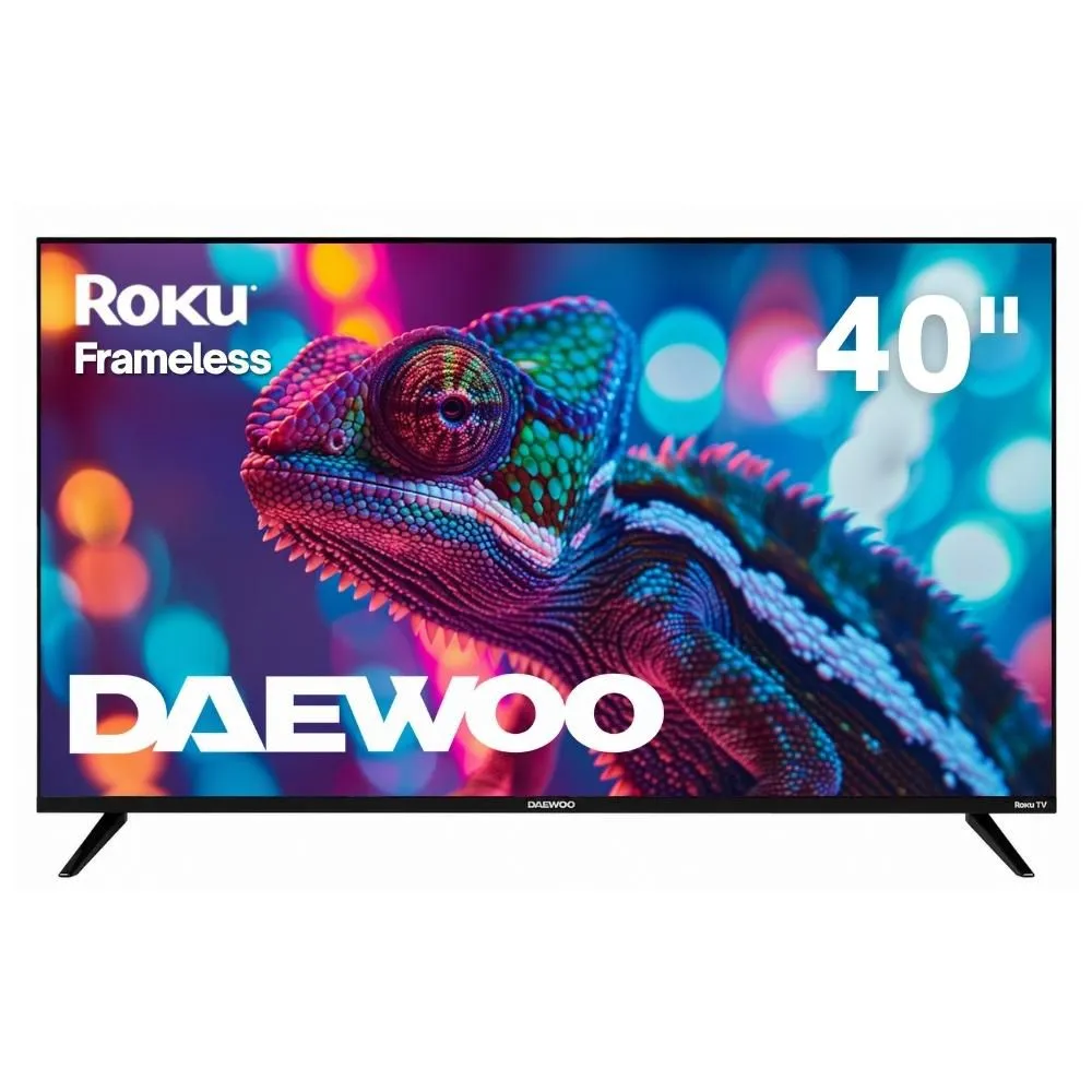 DAEWOO 40 Smart TV Qled Roku