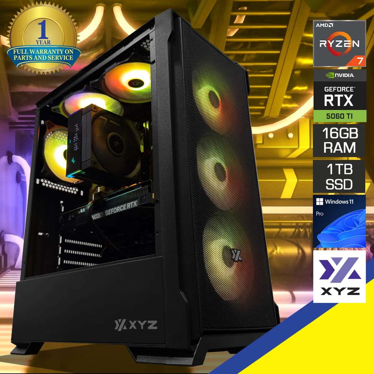 DataBlitz Airone 300 Desktop Pc 7 1 TB