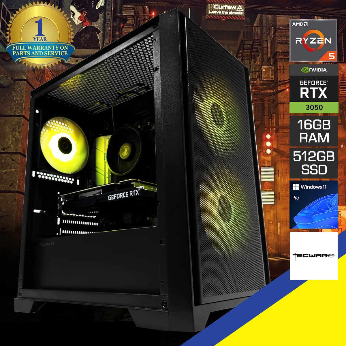 DataBlitz Alpha m2 Tg Desktop Pc 512 GB