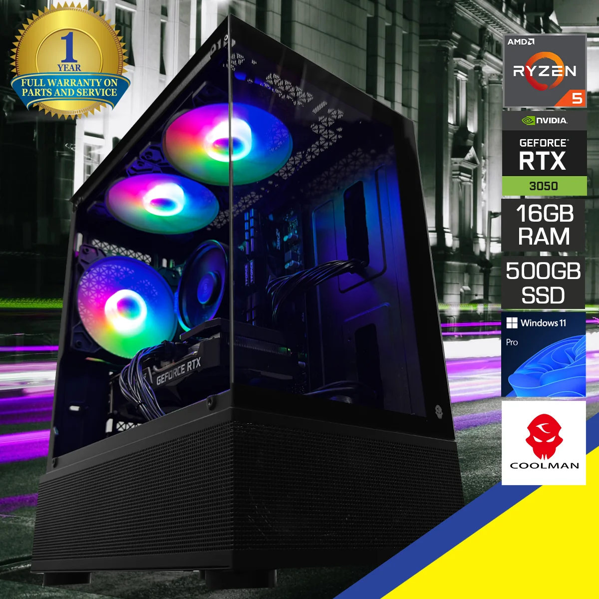 DataBlitz Alpha Reyna Desktop Pc 5 500 GB