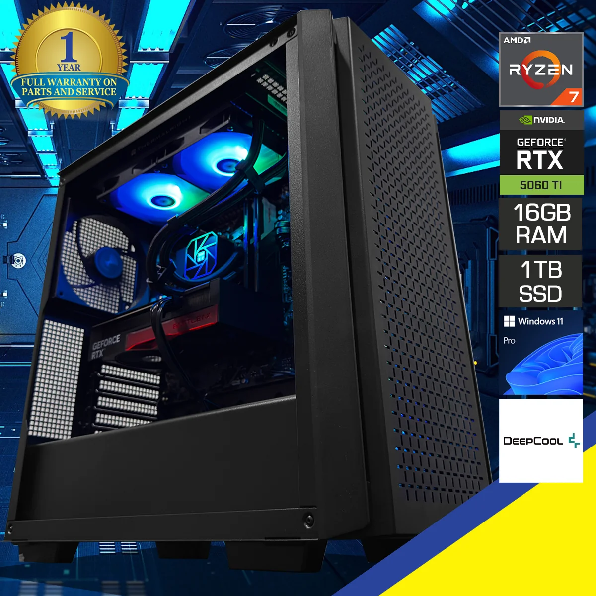DataBlitz cg560 Desktop Pc 7 8700f 1 TB