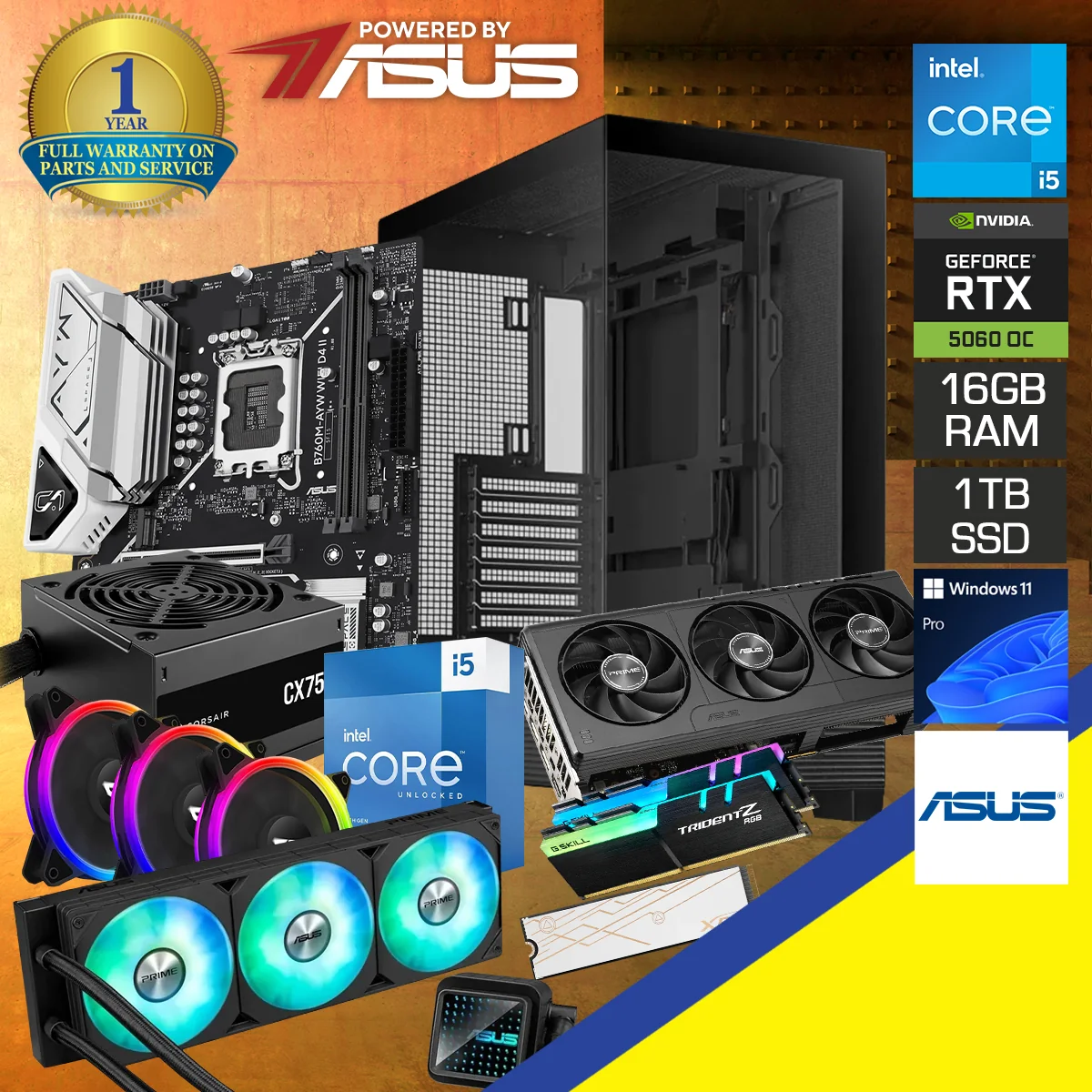 DataBlitz Powered By Asus a31 Desktop 1 TB