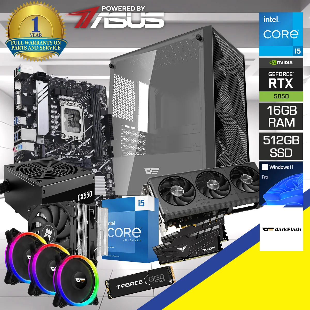 DataBlitz Powered By Asus m305 Mesh 512 GB