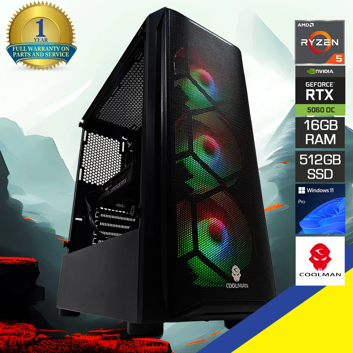 DataBlitz Sigma Desktop Pc 5 5600 512 GB