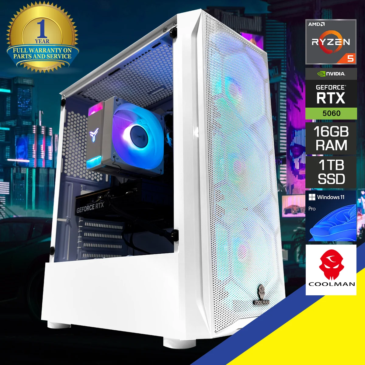 DataBlitz Sigma Desktop Pc 5 7500f 1 TB