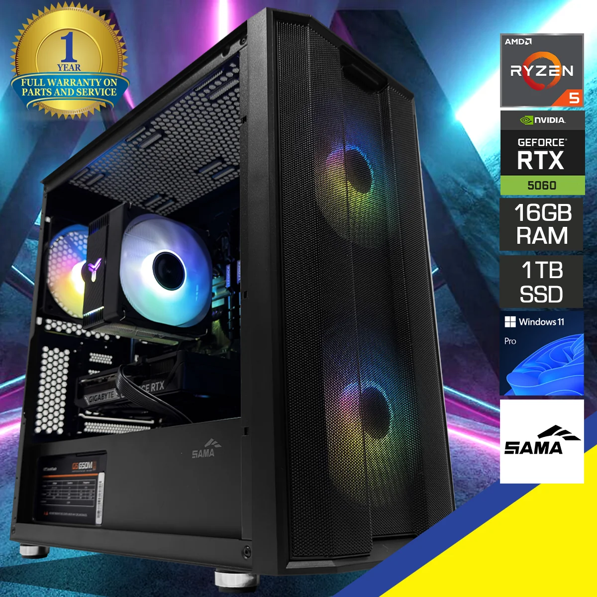 DataBlitz Sigma s30 Desktop Pc 5 1 TB
