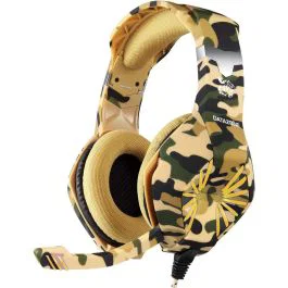 Datazone Wired Over Ear Headphone Camo