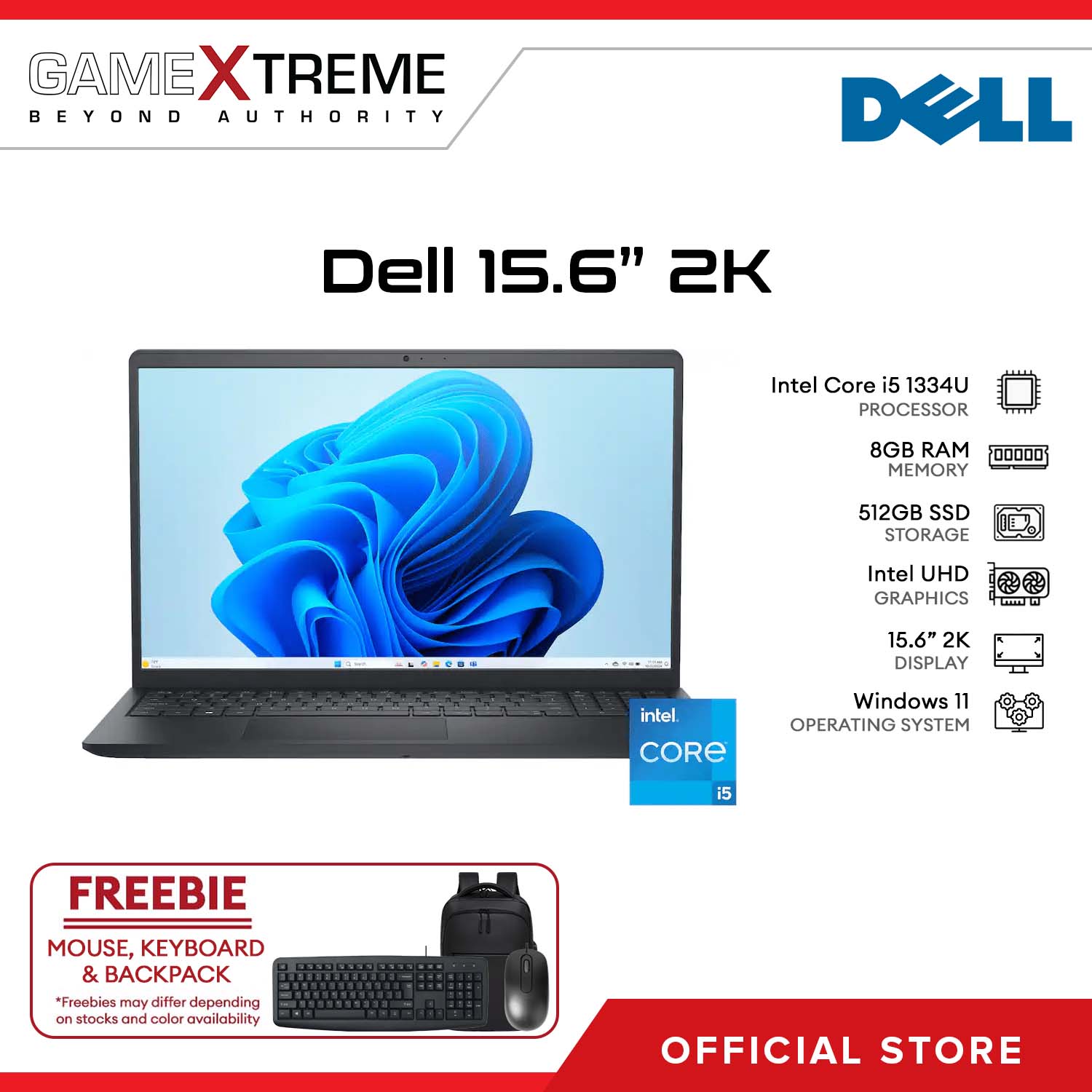 Dell 15 6 2k Touchscreen Intel 512 GB